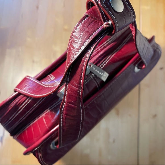 Siamod, Monterosso, November, Embossed Croco Leather Leather Ladies Vertical - Picture 5 of 13